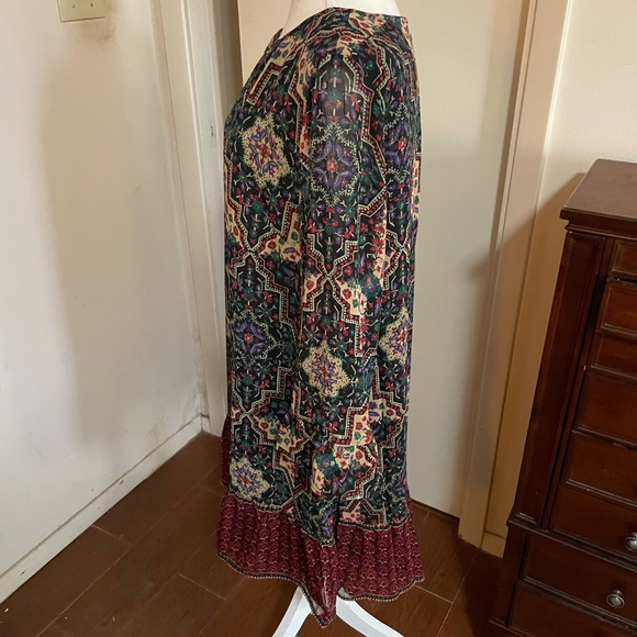 LOFT Multicolor Patterned Mini Dress - Picture 11 of 13